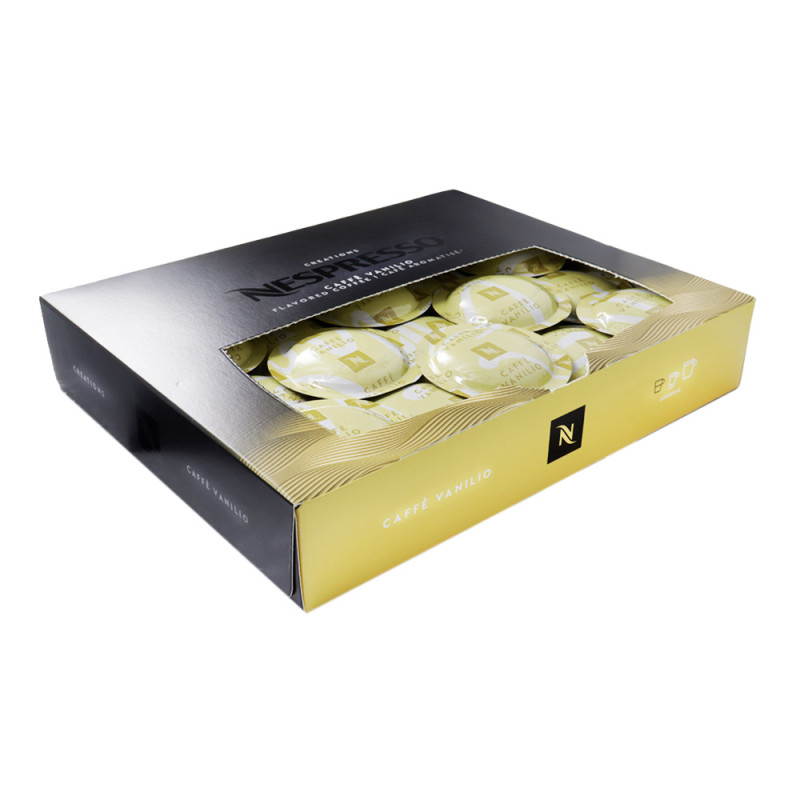 Capsulas de Cafe Nespresso Creations Caffe Vanilio Linha Profissional